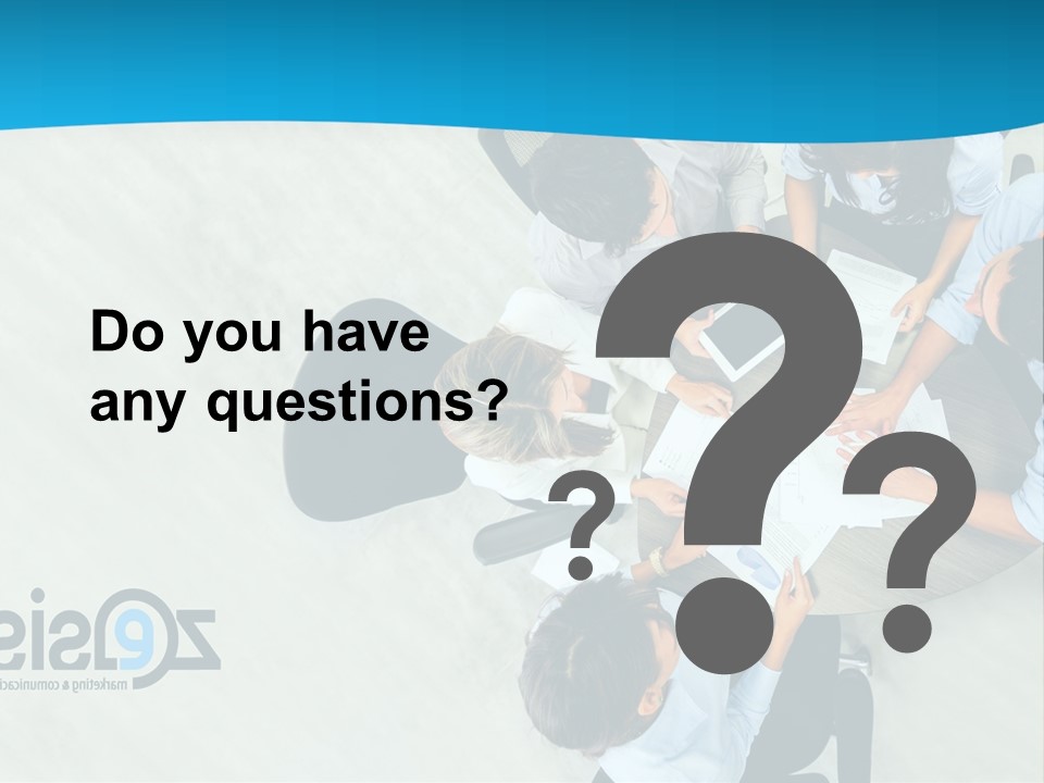 A Group Of People Sitting Around A Table With Papers PowerPoint Template