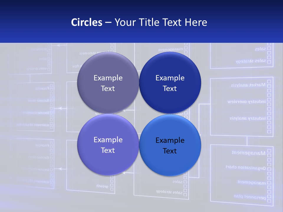 A Blue Business Powerpoint Presentation PowerPoint Template