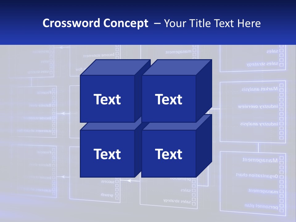A Blue Business Powerpoint Presentation PowerPoint Template