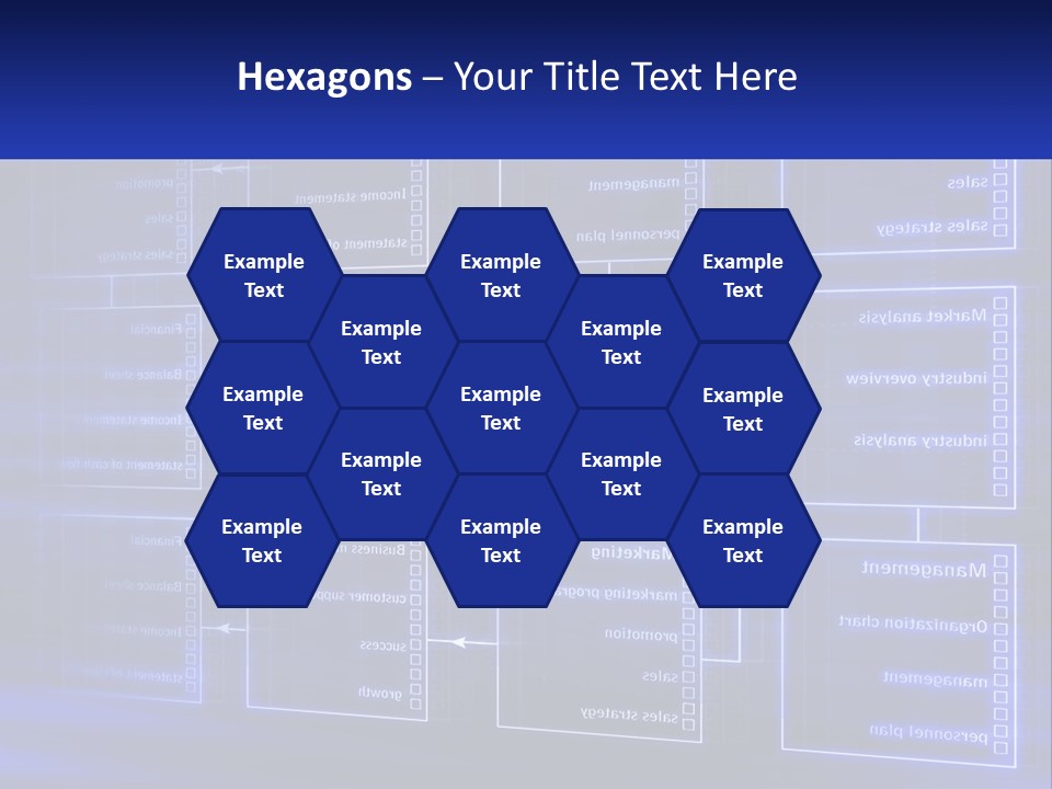 A Blue Business Powerpoint Presentation PowerPoint Template