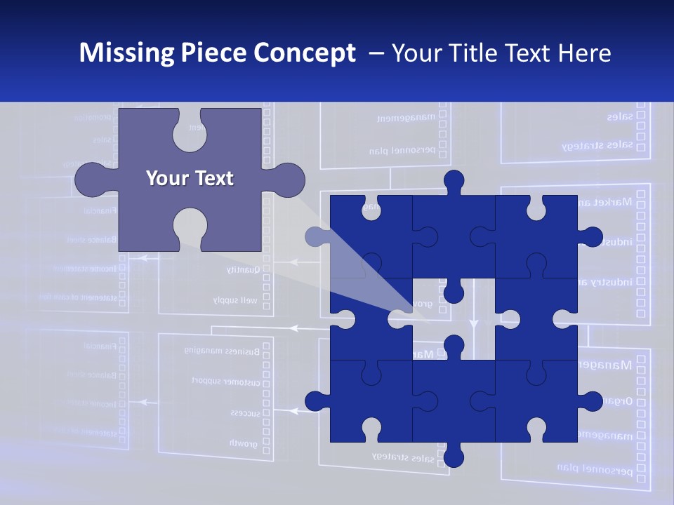 A Blue Business Powerpoint Presentation PowerPoint Template