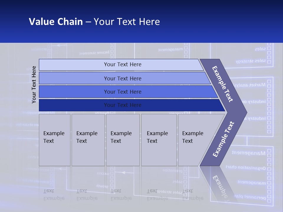 A Blue Business Powerpoint Presentation PowerPoint Template