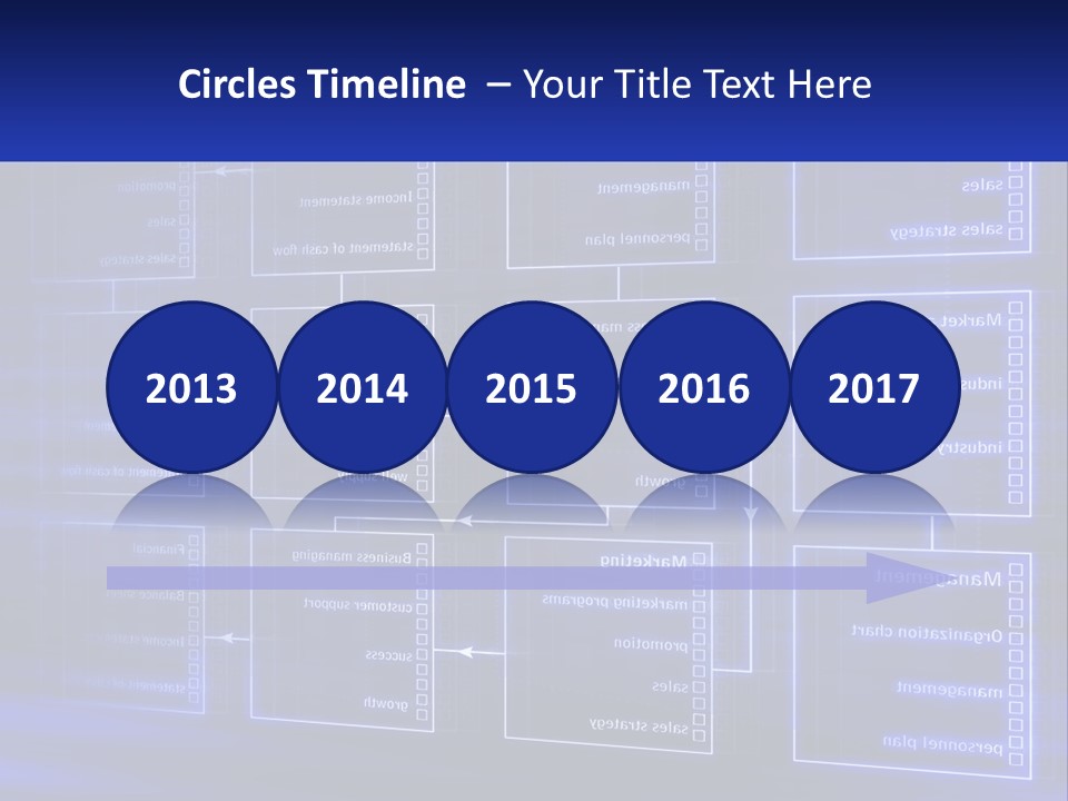 A Blue Business Powerpoint Presentation PowerPoint Template