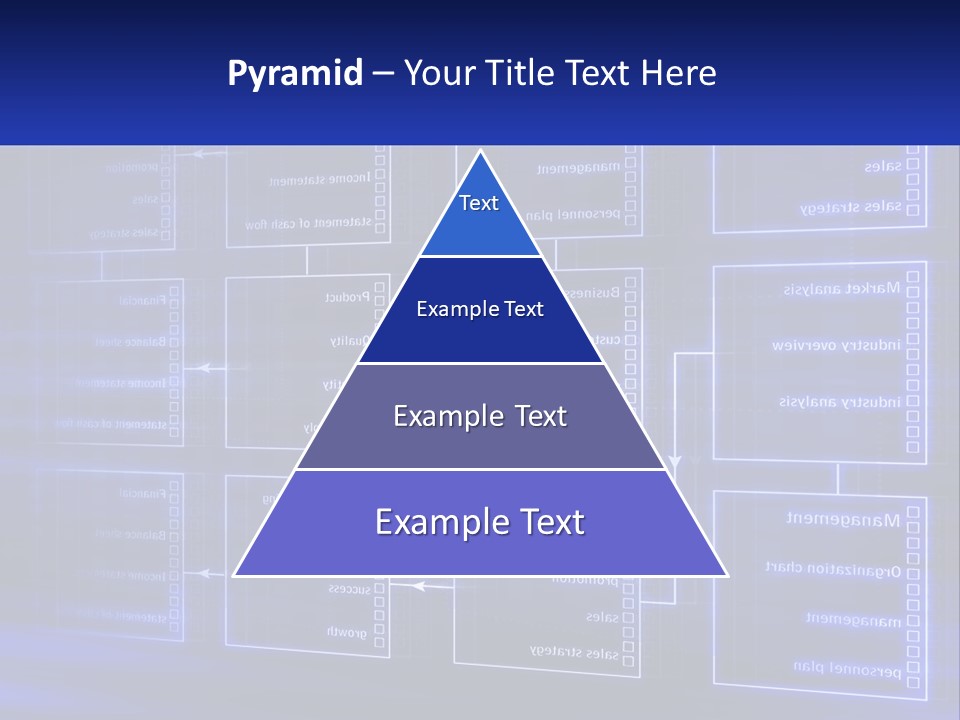 A Blue Business Powerpoint Presentation PowerPoint Template