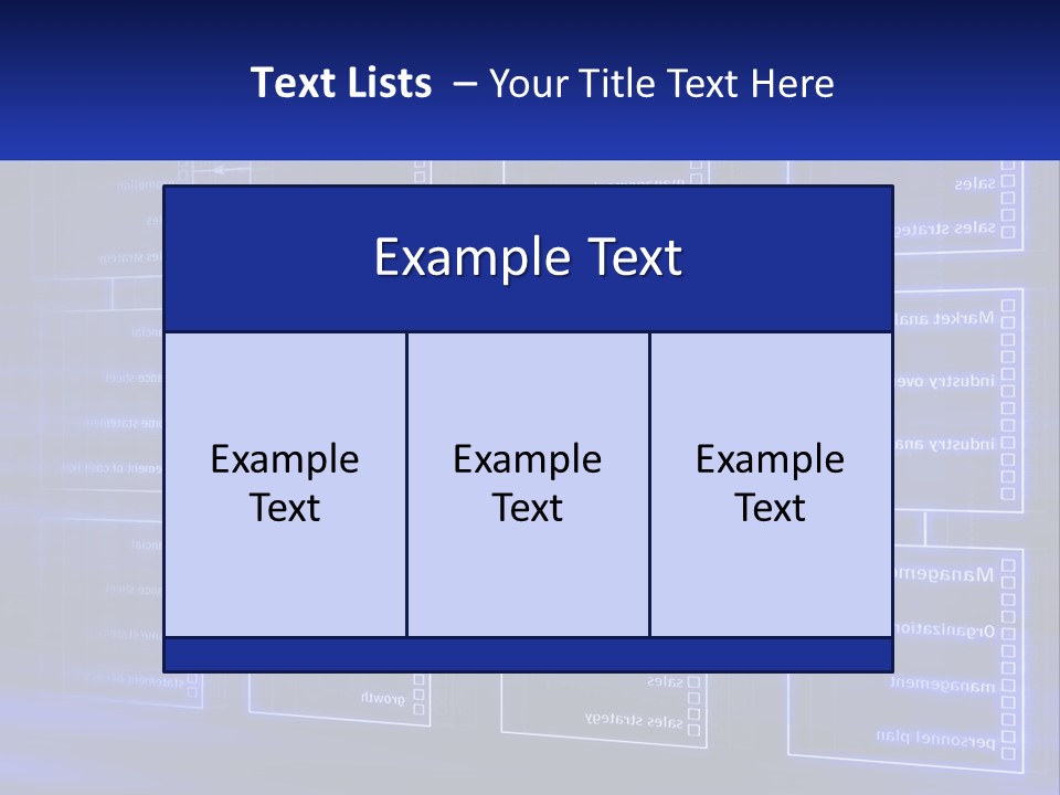 A Blue Business Powerpoint Presentation PowerPoint Template