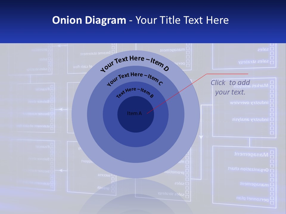 A Blue Business Powerpoint Presentation PowerPoint Template