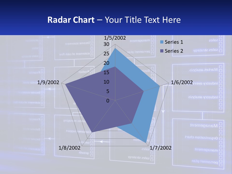 A Blue Business Powerpoint Presentation PowerPoint Template
