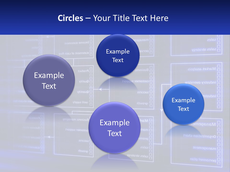 A Blue Business Powerpoint Presentation PowerPoint Template