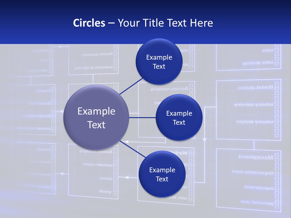 A Blue Business Powerpoint Presentation PowerPoint Template