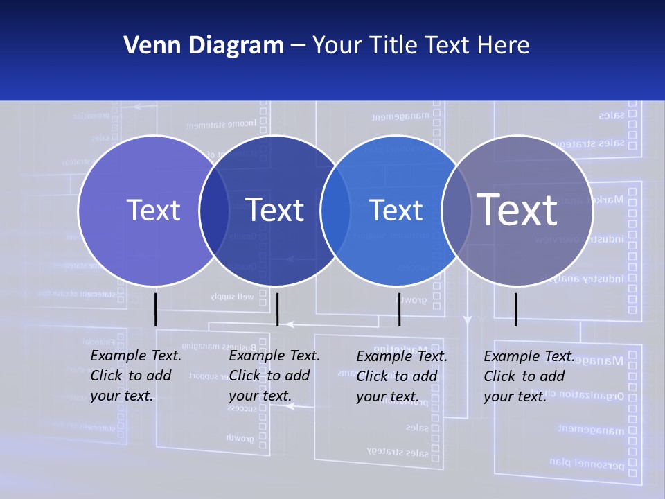 A Blue Business Powerpoint Presentation PowerPoint Template