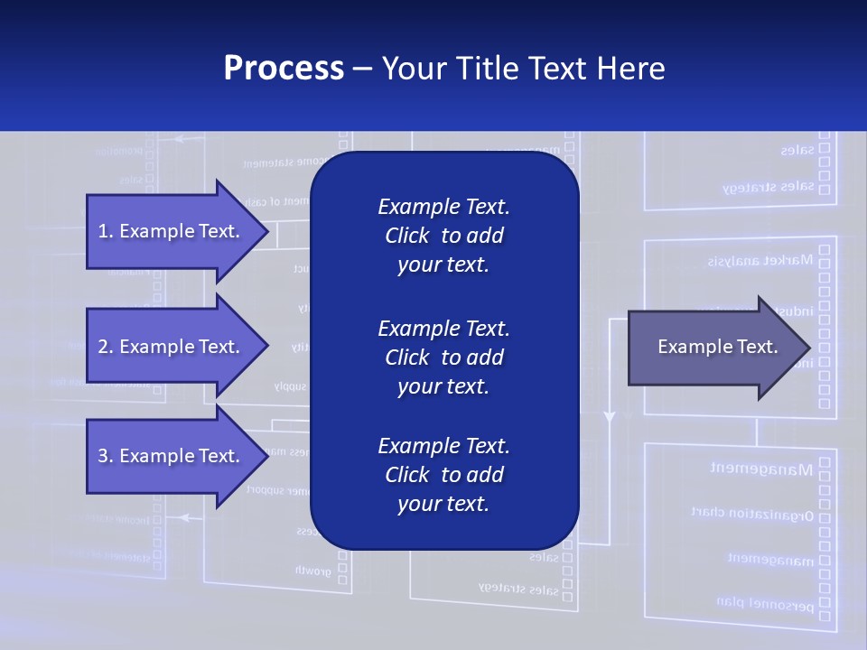 A Blue Business Powerpoint Presentation PowerPoint Template