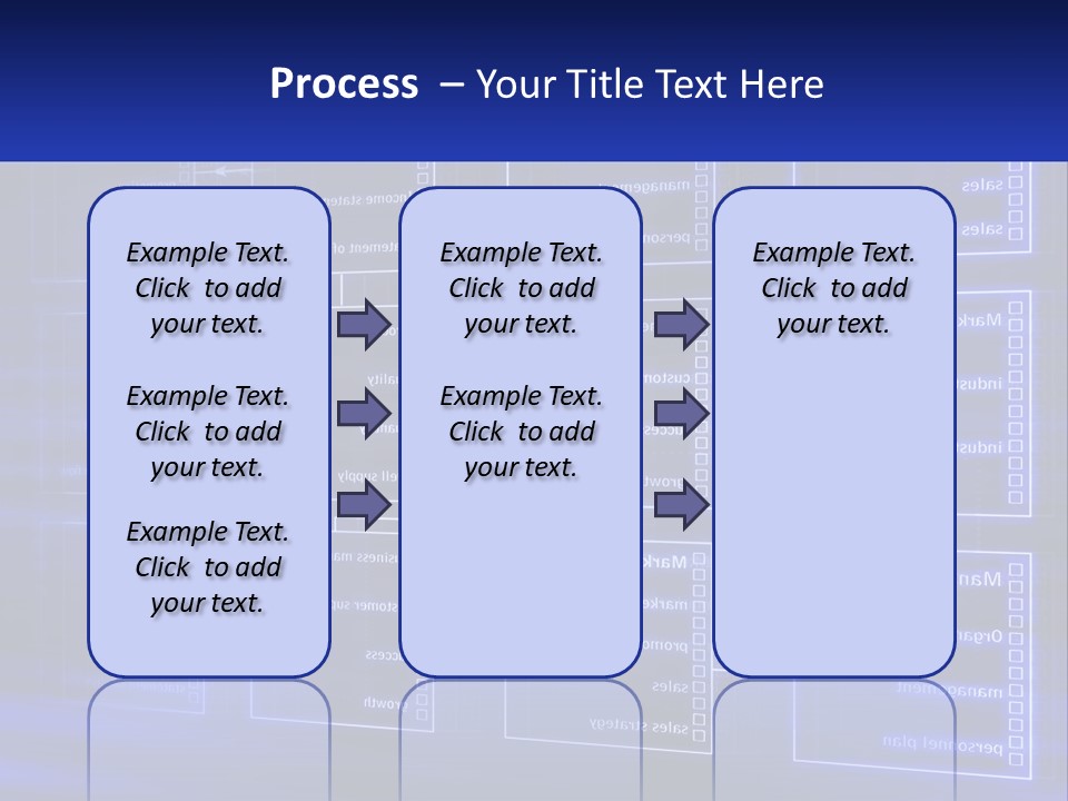 A Blue Business Powerpoint Presentation PowerPoint Template
