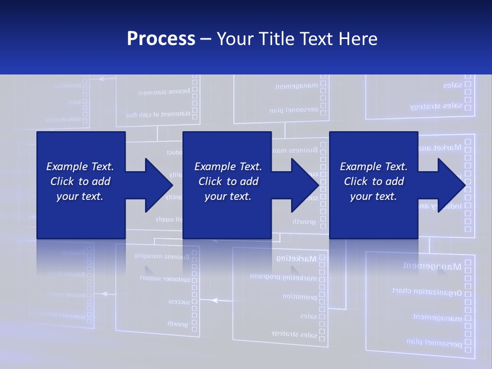 A Blue Business Powerpoint Presentation PowerPoint Template