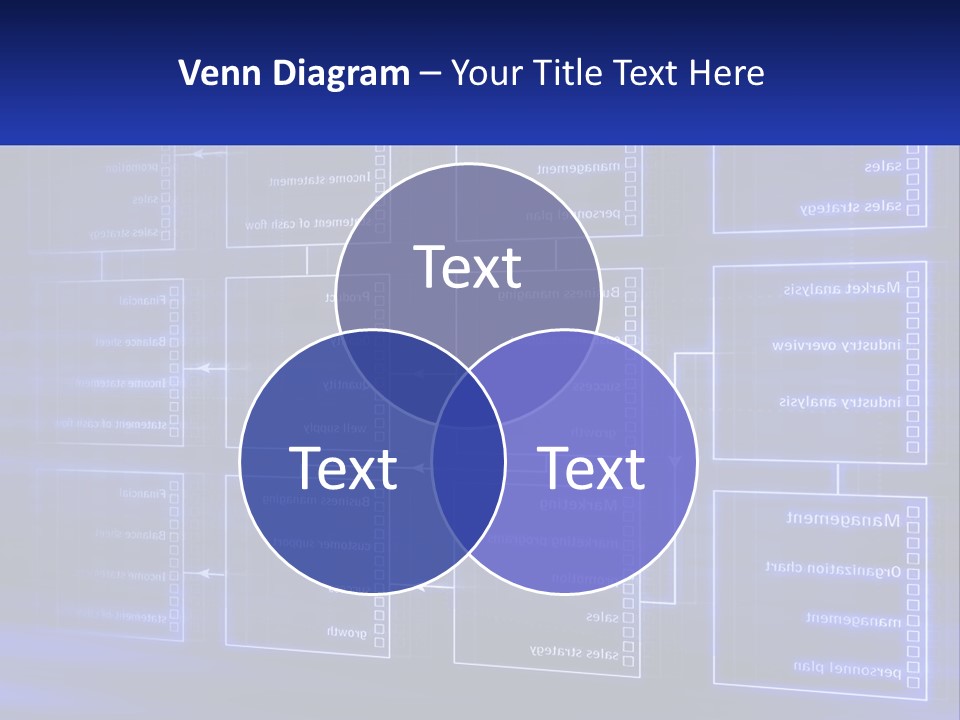 A Blue Business Powerpoint Presentation PowerPoint Template
