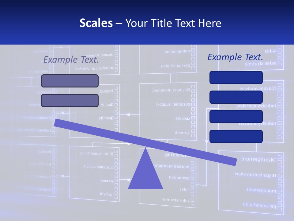 A Blue Business Powerpoint Presentation PowerPoint Template