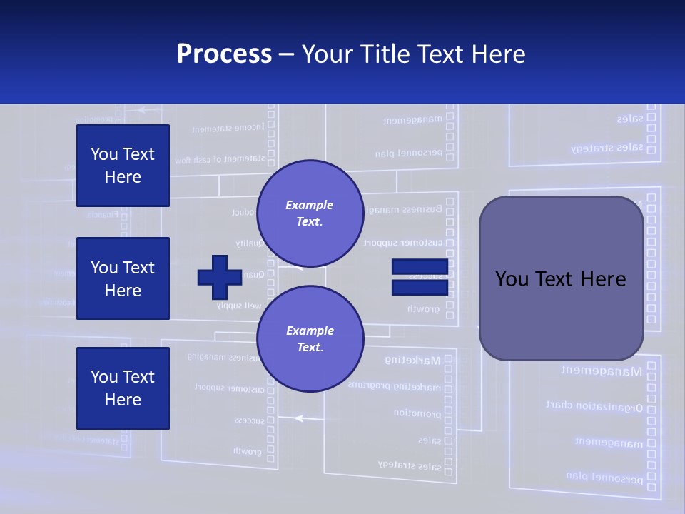 A Blue Business Powerpoint Presentation PowerPoint Template