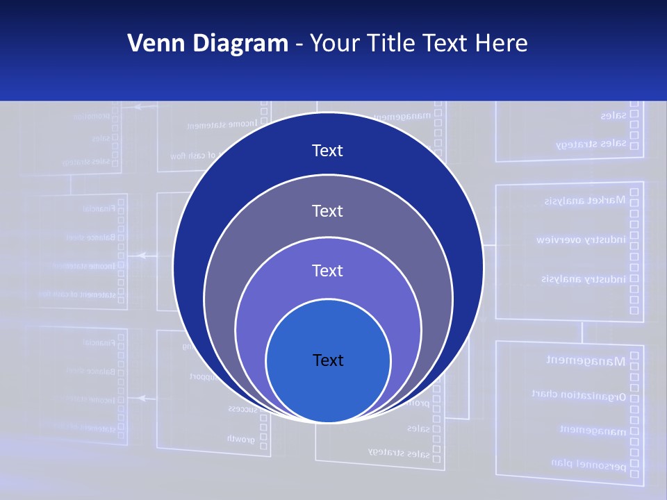 A Blue Business Powerpoint Presentation PowerPoint Template