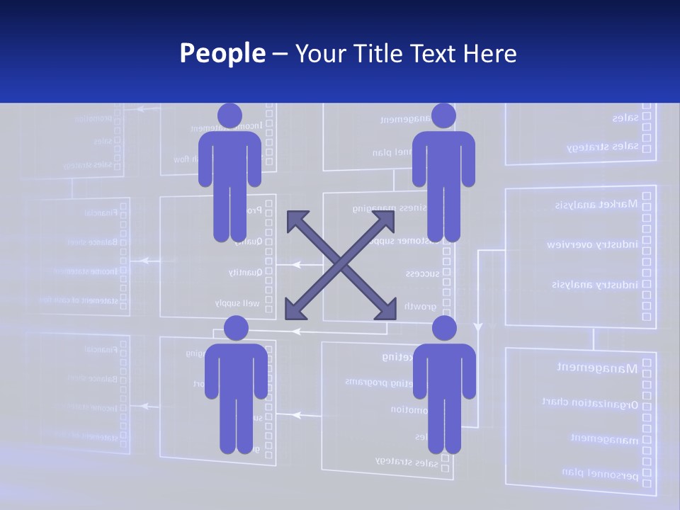 A Blue Business Powerpoint Presentation PowerPoint Template