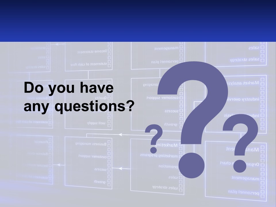 A Blue Business Powerpoint Presentation PowerPoint Template