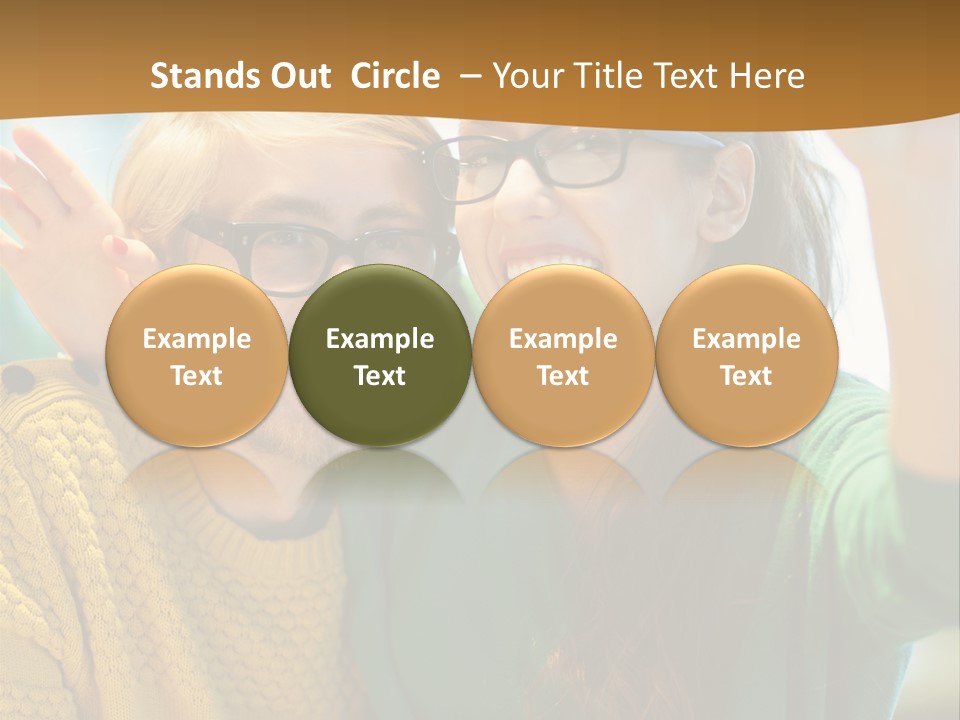 A Man And Woman Sitting At A Table With A Cup Of Coffee PowerPoint Template