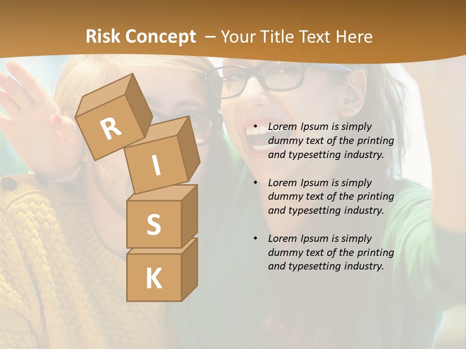 A Man And Woman Sitting At A Table With A Cup Of Coffee PowerPoint Template