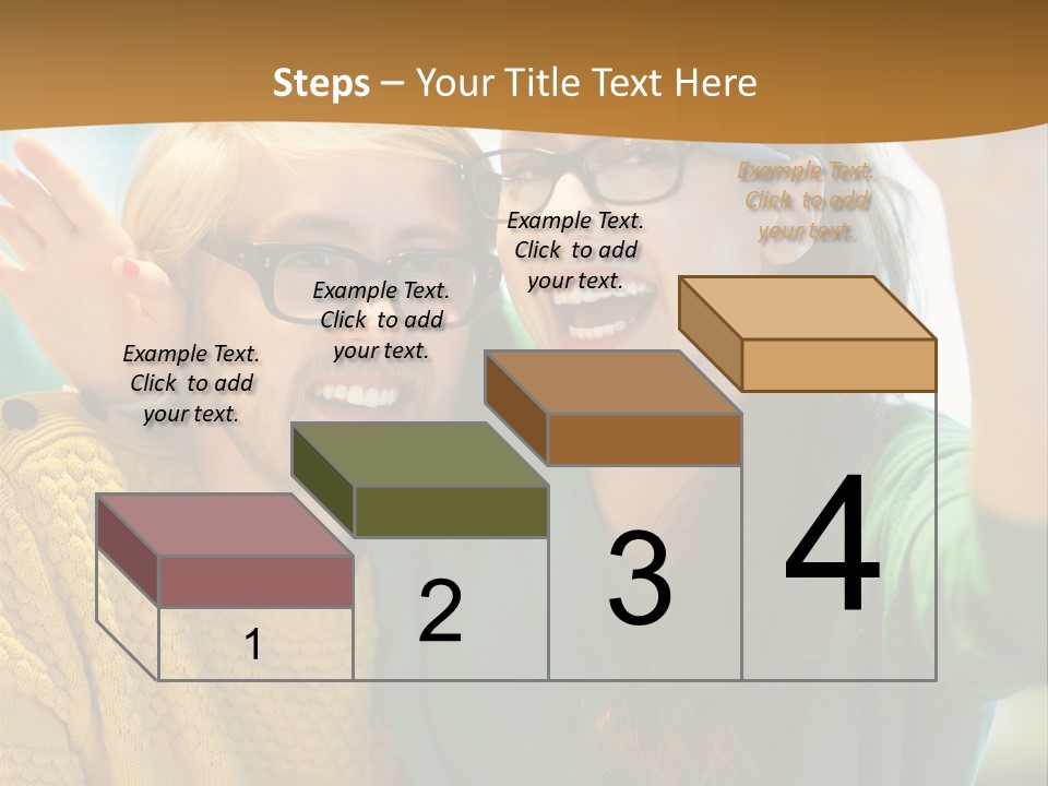 A Man And Woman Sitting At A Table With A Cup Of Coffee PowerPoint Template