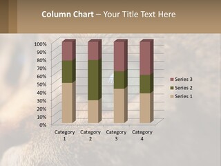 A Close Up Of A Cat's Green Eyes PowerPoint Template
