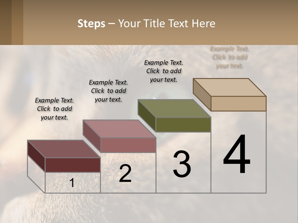 A Close Up Of A Cat's Green Eyes PowerPoint Template