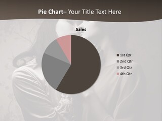Two Women Are Touching Each Other With Their Hands PowerPoint Template