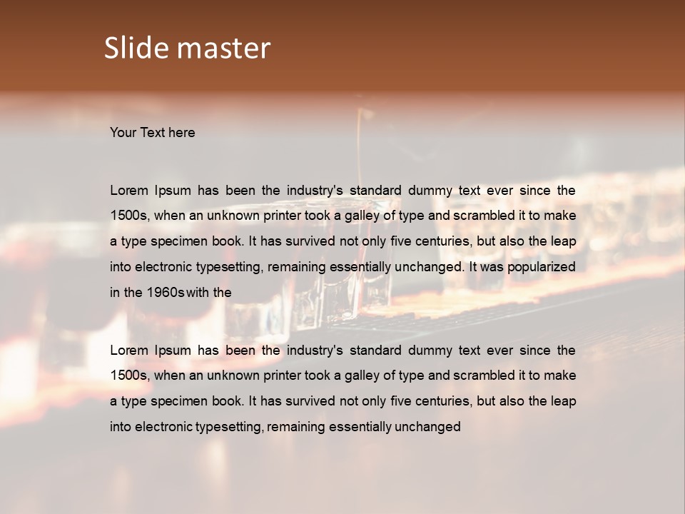 A Person Pouring A Beverage Into A Row Of Glasses PowerPoint Template