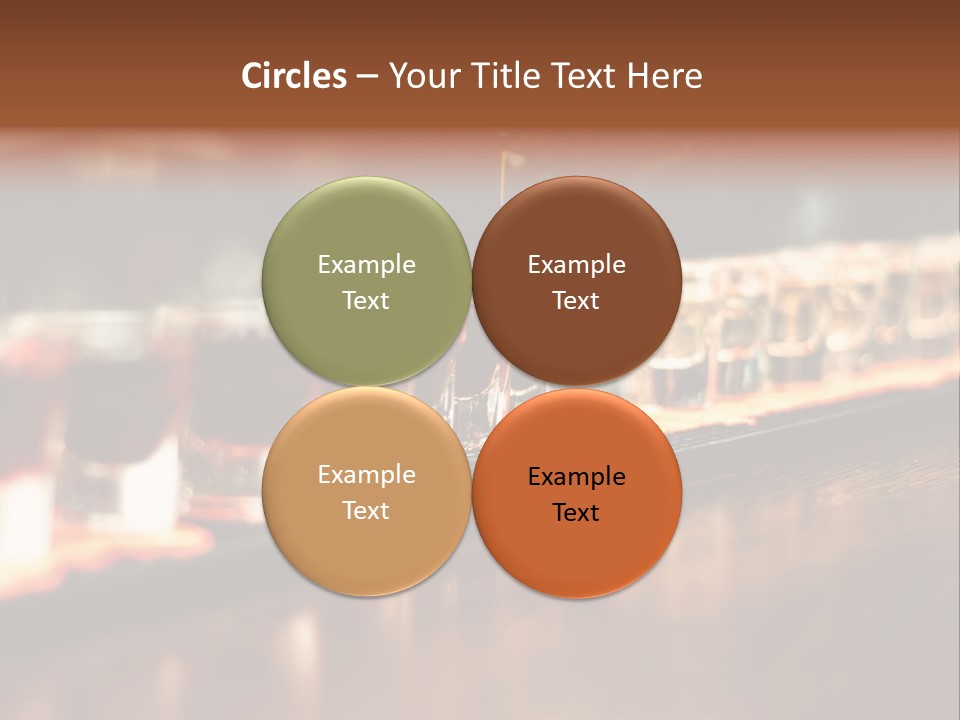 A Person Pouring A Beverage Into A Row Of Glasses PowerPoint Template