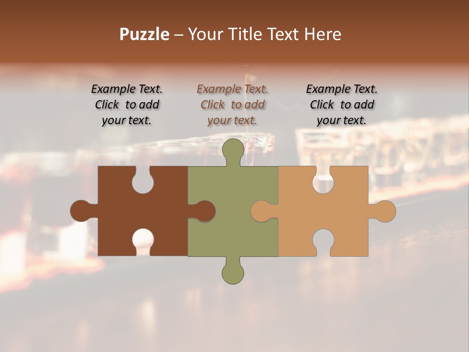 A Person Pouring A Beverage Into A Row Of Glasses PowerPoint Template