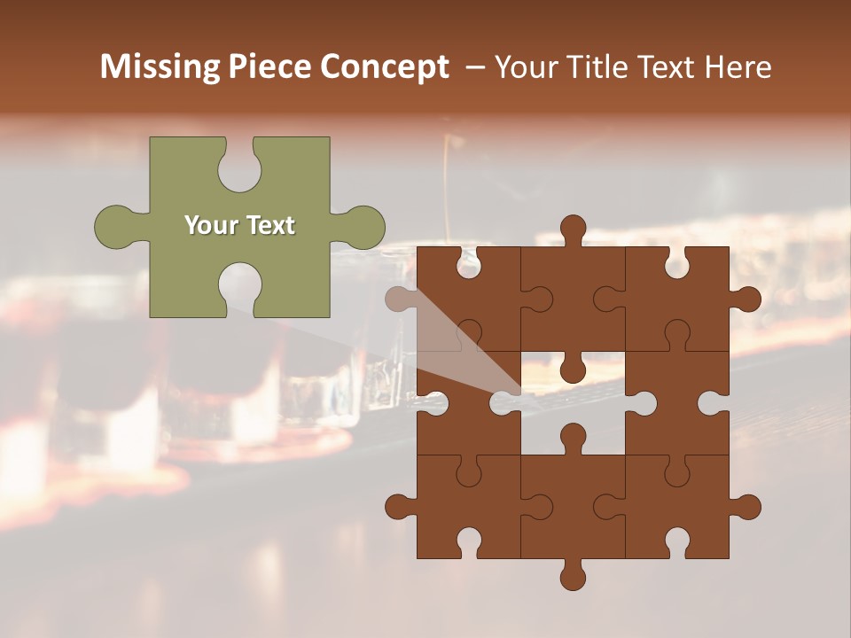 A Person Pouring A Beverage Into A Row Of Glasses PowerPoint Template