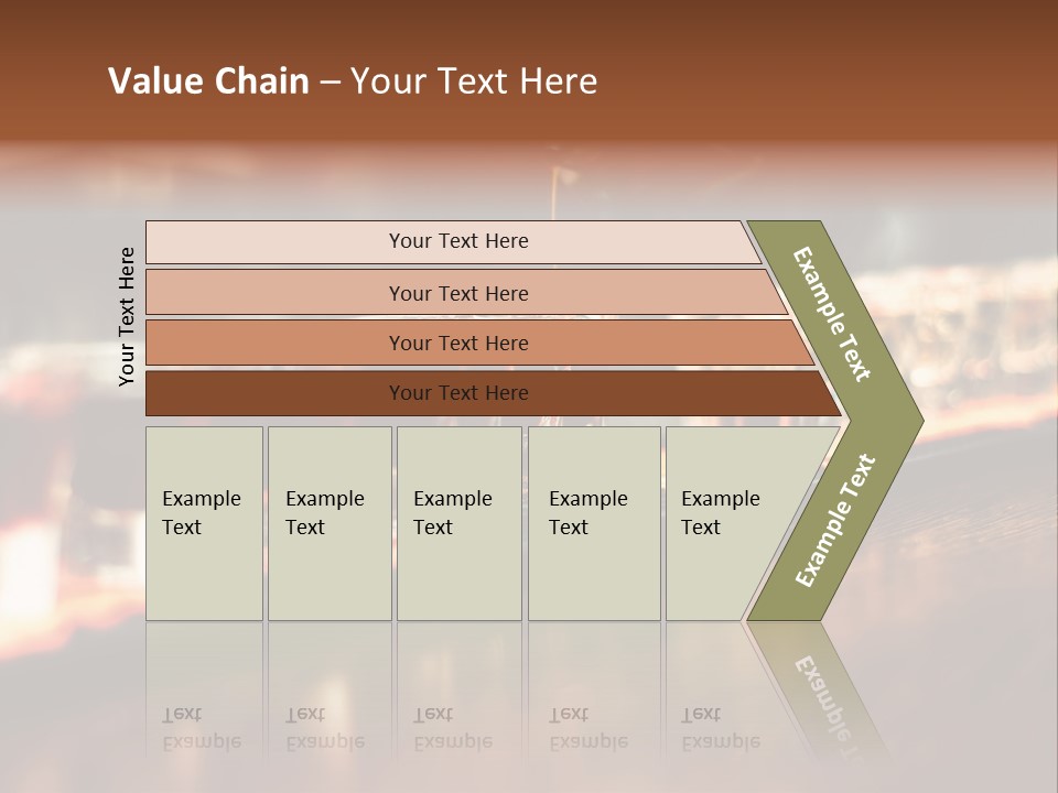 A Person Pouring A Beverage Into A Row Of Glasses PowerPoint Template