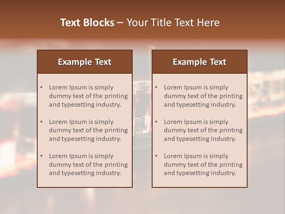 A Person Pouring A Beverage Into A Row Of Glasses PowerPoint Template