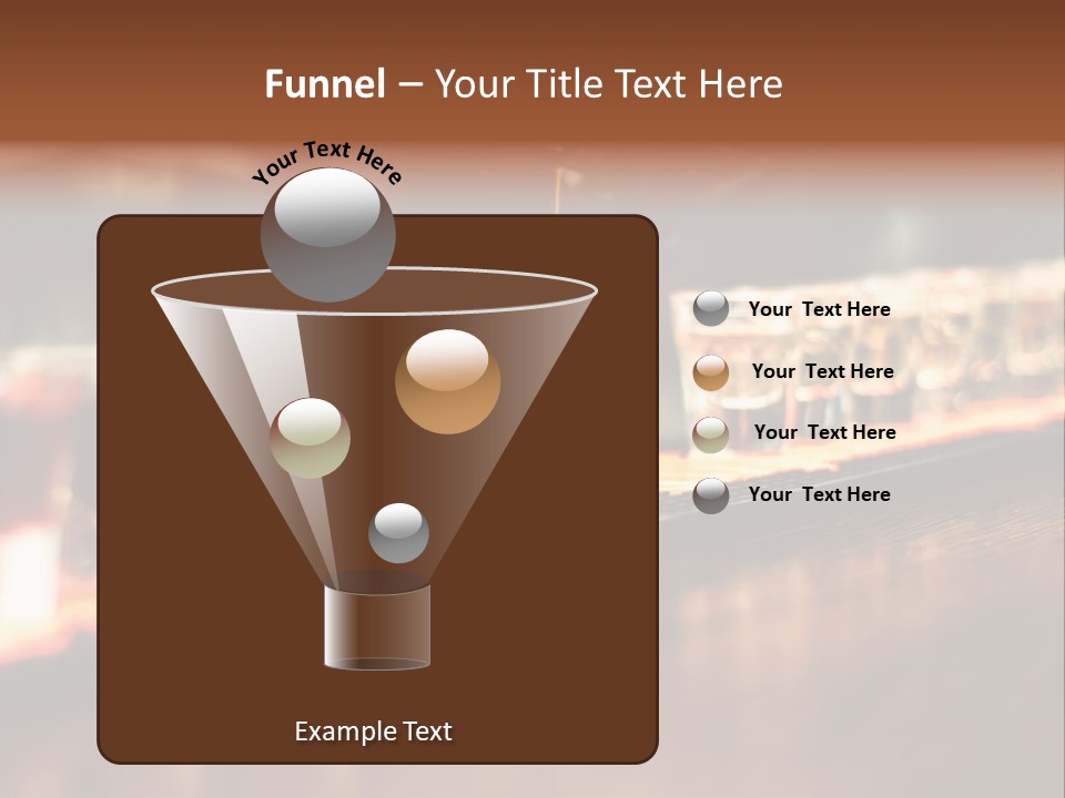 A Person Pouring A Beverage Into A Row Of Glasses PowerPoint Template