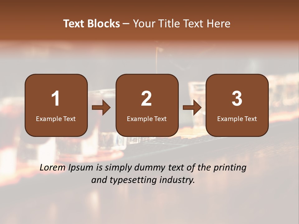 A Person Pouring A Beverage Into A Row Of Glasses PowerPoint Template