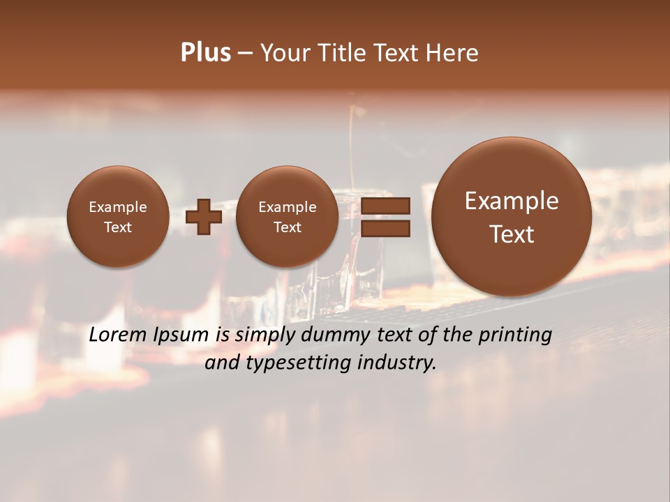 A Person Pouring A Beverage Into A Row Of Glasses PowerPoint Template
