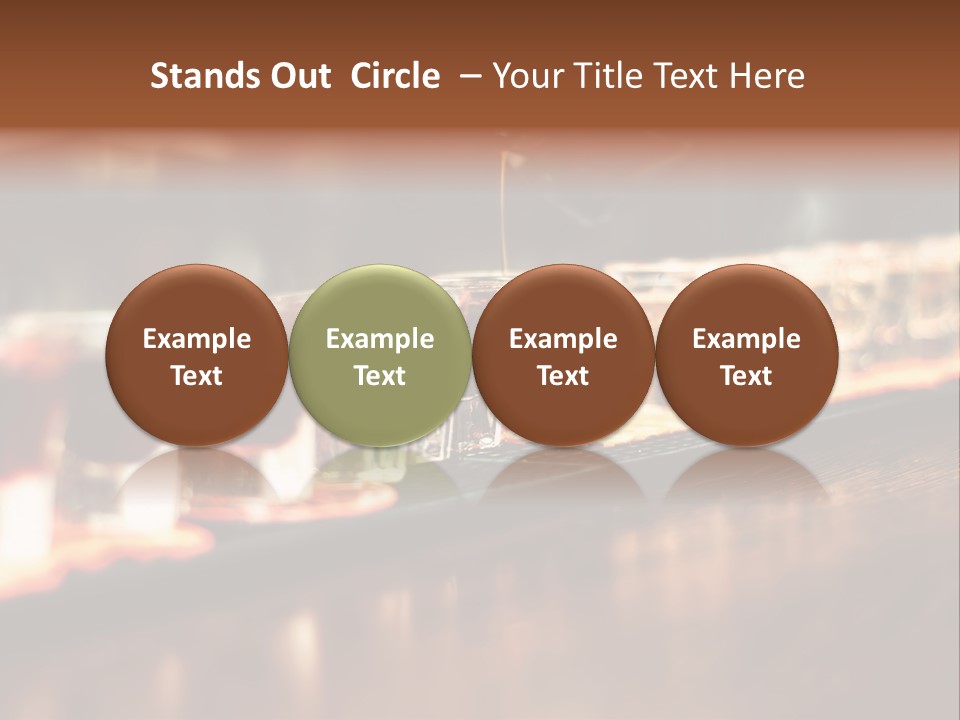 A Person Pouring A Beverage Into A Row Of Glasses PowerPoint Template