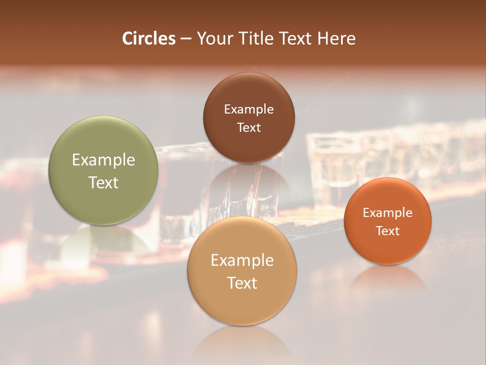 A Person Pouring A Beverage Into A Row Of Glasses PowerPoint Template