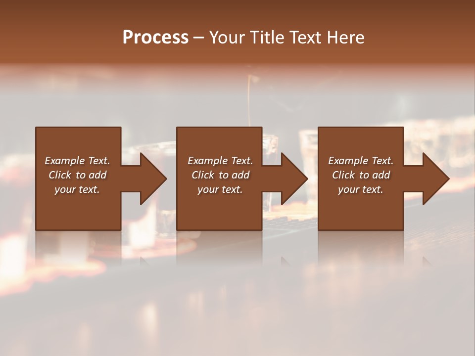 A Person Pouring A Beverage Into A Row Of Glasses PowerPoint Template