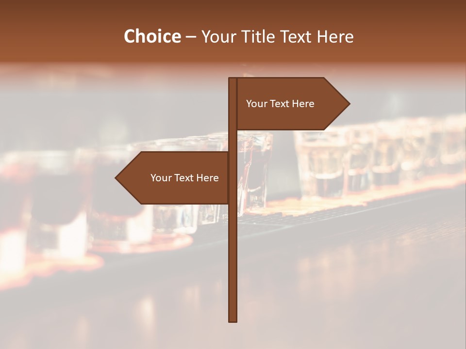 A Person Pouring A Beverage Into A Row Of Glasses PowerPoint Template
