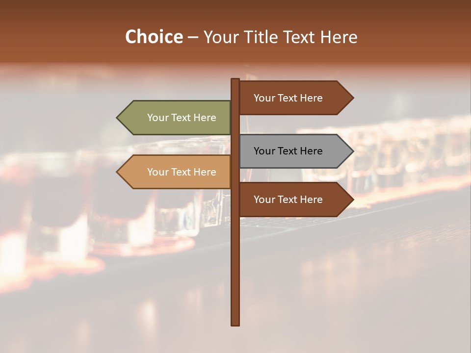 A Person Pouring A Beverage Into A Row Of Glasses PowerPoint Template