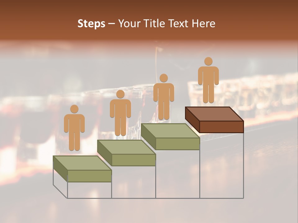 A Person Pouring A Beverage Into A Row Of Glasses PowerPoint Template