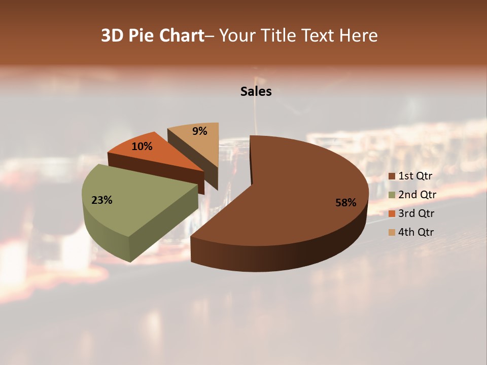 A Person Pouring A Beverage Into A Row Of Glasses PowerPoint Template