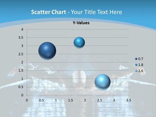 A Man Swimming In The Water Powerpoint Presentation PowerPoint Template