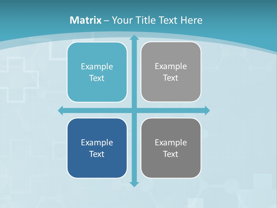 A Powerpoint Presentation With A Blue Background PowerPoint Template
