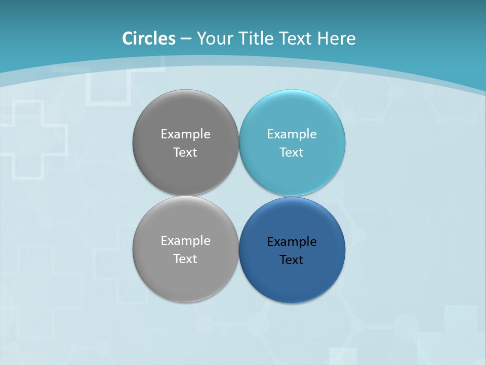 A Powerpoint Presentation With A Blue Background PowerPoint Template