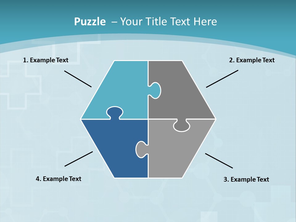 A Powerpoint Presentation With A Blue Background PowerPoint Template