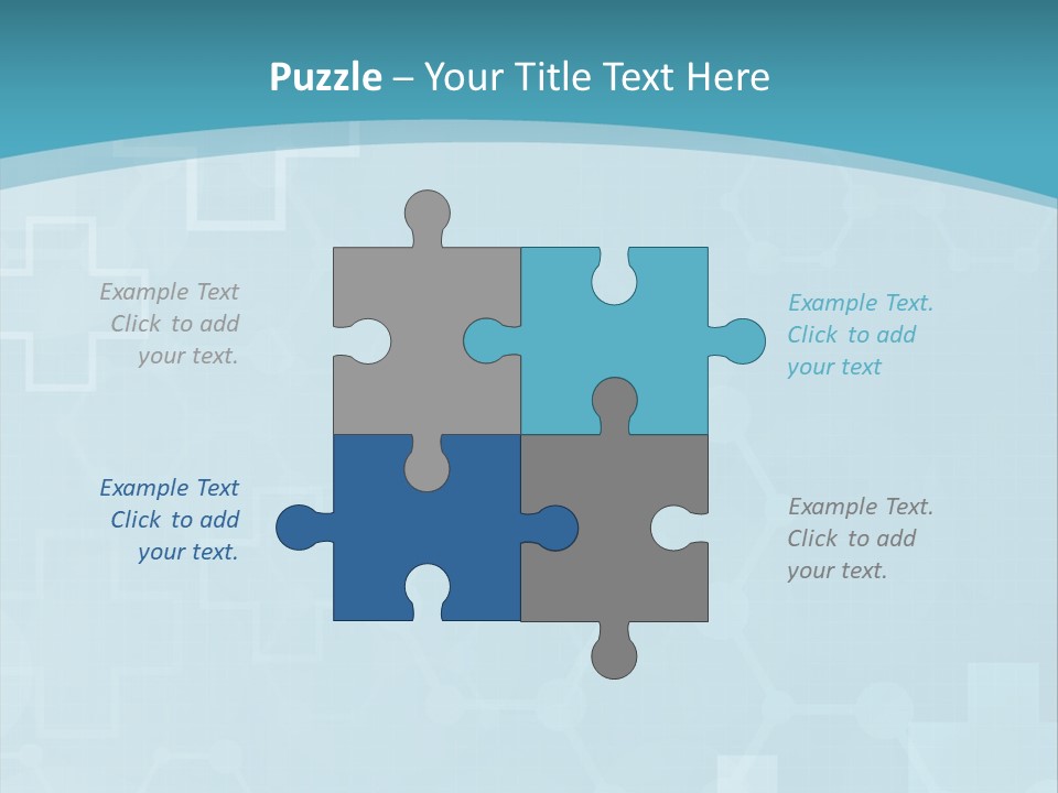 A Powerpoint Presentation With A Blue Background PowerPoint Template